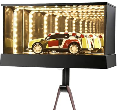 Porta chiavi da garage : mensola per chiavi a parete con luce a LED, ganci per portachiavi, configurazione facile e rilassante | Organizer per archiviazione interno per camera da , pas