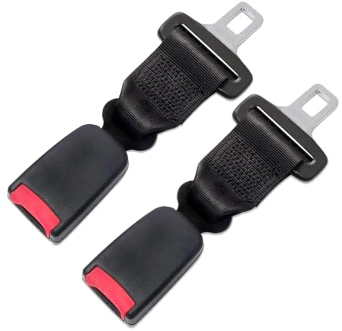 Paquete de 2 accesorios de coche, accesorios de interior de coche, compatible con el 95% de los coches (negro)