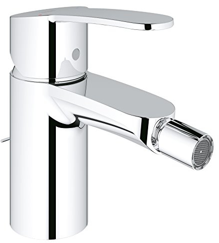 GROHE Eurostyle Cosmopolitan - Einhand- Bidetarmatur (Schnellbefestigungssystem, Einlochmontage, versenkbare Kette), chrom, 33566002