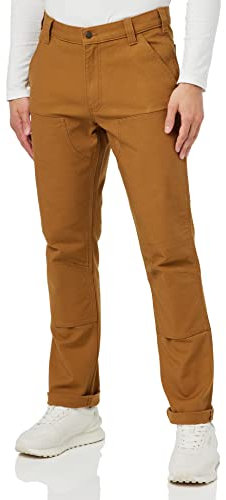 Carhartt Herren Rugged Flex® Straight Fit Duck mit verstärkter Vorderseite, Carhartt® Braun, W33/L32