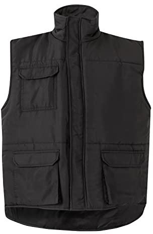 Velilla 205901 Gilet Matelassé Multi-poches, sans manche - homme - Noir, Taille L
