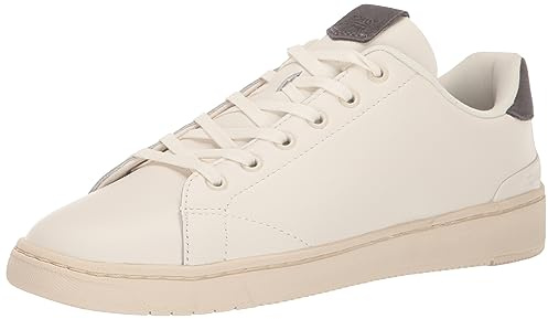 TOMS Men's Trvl Lite 2.0 Low Sneaker, Porcelain Forged Iron Leather, 10 UK