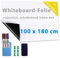 Dynamic-Wave Magnetische Klebefolie & Whiteboard - Wandfolie 100 x 180 - Vielseitige Magnetische Schreibtafel in weiß - Whiteboard Folie