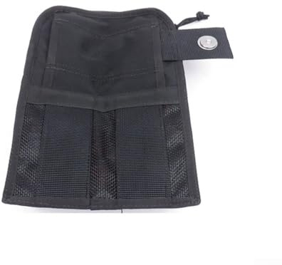 Diving Weight Bag, Technical Scuba Diving Storage Bag Weight Belt Pocket, 1680D Nylon With PU Coating, 2 Inch Wide Nylon Webbing Belt(Right pocket)