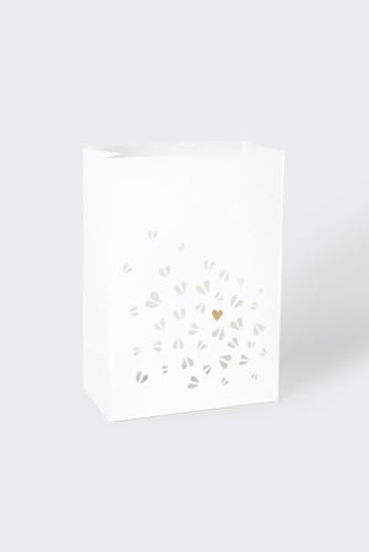 Räder Set di 2 sacchetti luminosi, motivo: cuori