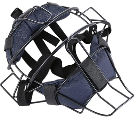 Casco per berretto da baseball, casco per ricevitori di softball Accessori per regolabili da baseball imbottiti morbidi e leggeri per bambini di età superiore a 8 anni