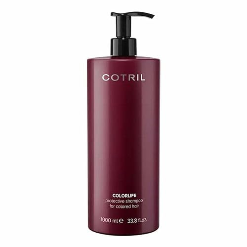 COTRIL Colorlife Protective Shampoo for Colored Hair 1000 ml – Shampoo Protettivo Professionale per Capelli Colorati – Colore Brillante, Effetto Illuminante, Protezione Anti-Fading, Formula Avanzata d