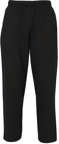 Fruit of the Loom Mens Open Hem Jog Pants 2XL Black