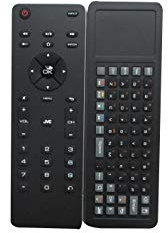 Hotsmtbang Replacement Remote Control with QWERTY Keyboard Compatible for JVC RMT-JC03 0980-0306-1801 0980-0306-1801R DM65USR DM85UXR UHD LED LCD TV