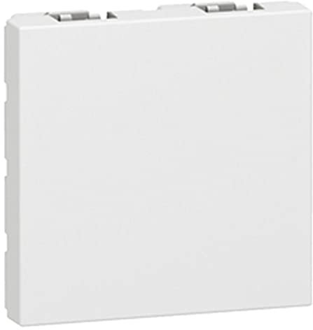 Tapa ciega 2 modulosLegrand 277071L Mosaic blanco