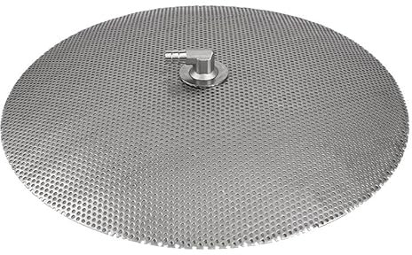 12 '' (30,5cm) Rostfritt stål Falsk botten for Homebrew Pot - Konverterar till en Mash Tun Homebrew Equipment Kettle 3/8 '' Barb Tools