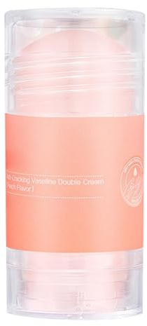 120g Vaseline Creme für sehr trockene Haut mit Vitamin E Pferdeöl Shea Butter- Ideale Feuchtigkeitscreme für rissige Hände, Ellbogen und Knie (Pfirsich)