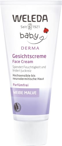 WELEDA Crema viso con malva bianca, 18 x 50 ml