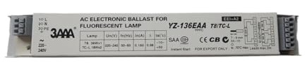 LANAPPTLTG 3AAA YZ-136EAA Instant Start Fluorescent Lamp Electronic Ballast For T8/TC-L 36WX1 18WX2 Lamp AC 220-240V CCC CE CB