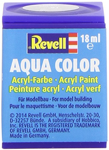 Revell - 36191 - Peinture pour Maquette - Aqua Gris Acier Metal