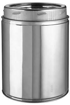 Selkirk 206006 Insulated Chimney Pipe, Stainless Steel