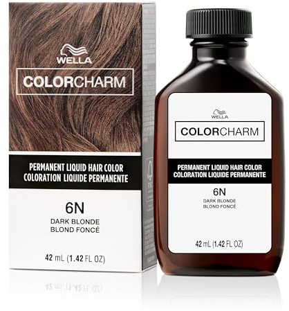 COLORCHARM Permanent Liquid Hair Color for Gray Coverage, Natural Blonde