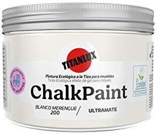 Titan - Chalk Paint Pintura a la Tiza (150 ml, Blanco Merengue)
