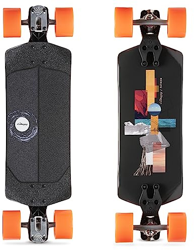 Loaded Boards Fathom Longboard Skateboard Complet (Roues 105 mm Dad BOD 80a, camions Paris 150 50°)