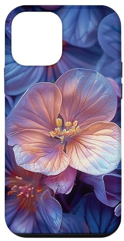 iPhone 12 mini Bergenia Flower Pattern Graphic Case