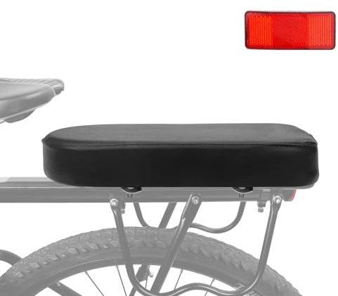 FSWWSF Asiento Bicicleta Niño Asiento Trasero para Bicicleta para Niños Cojín para Asiento Trasero de Bicicleta para Adultos y Niño Accesorios para Bicicleta Al Aire Libre