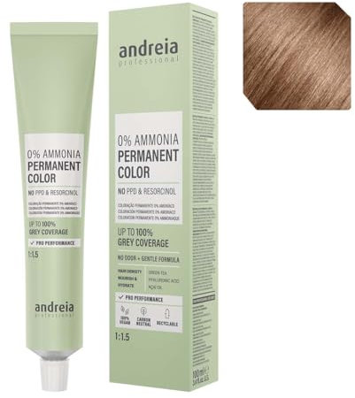 Andreia Vegan 0% Ammonia coloración permanente nº 7.3