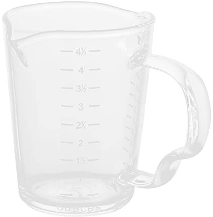 UTHCLO Tazza Con Doppio Beccuccio Misurino Per Caffè E Latte Pratico Contenitore Con Bilancia