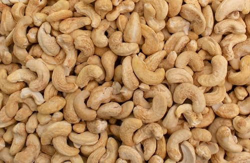 Cashew Nuts 1KG - Premium Whole Cashews Raw - Unsalted - Bulk Bag - Blue Forest Foods