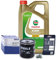 1x Ölwechsel Set - MAHLE ÖLFILTER + 5 L CASTROL EDGE TITANIUM FST 5W-30 LL