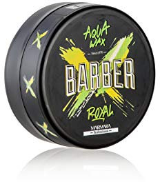 BARBER MARMARA ROYAL Aqua Hair Wax 150ml gel cire avec effet mouillé cire pour cheveux avec brillance