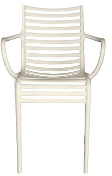 driade Pip-e Sessel, Polypropylen, Weiß, Medium