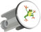 Huuraa Waschbeckenstöpsel Frosch Comic Geschenk 4cm für Waschbecken Abflussstopfen Frosch Geschenkidee