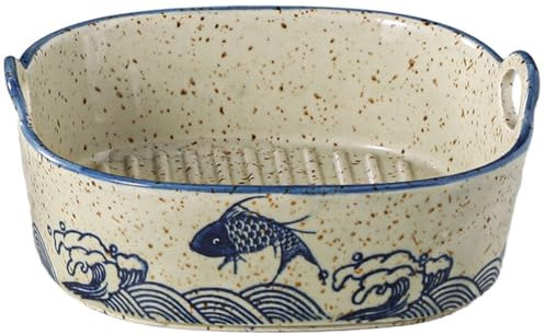 Petit plat à gratin en céramique, carré à lasagnes, petit four, moule à four avec poignées en céramique pour lasagnes, tiramisu, casserole (carré A)