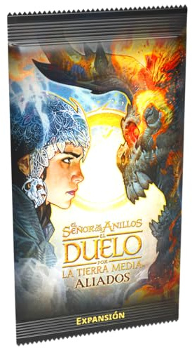 Asmodee Duelo por la Tierra Media: Aliados, Juego de Cartas, A Partir de 10 Años, para 2 Jugadores, 30 Minutos por Partida, Español