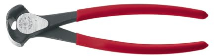 Klein Tools D232-8 End-Cutting Pliers, High-Leverage Wide Throat Clearance with Extended Handles for Longer Reach, 8-Inch