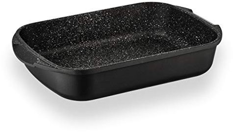 Barazzoni Le Cotture Speciali Lasagnera cm 30x22, Alluminio Pressofuso con Rivestimento Marmotech a 5 Strati. Made in Italy.