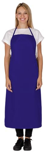 BWOLF Tony Tablier Imperméable Tablier Peinture Adulte Tablier de Jardinier Tablier Bricolage Long, bleu, 1