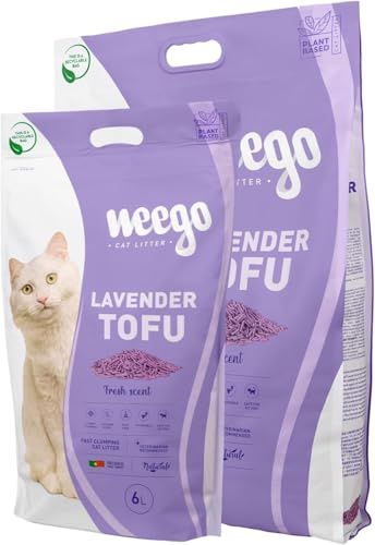 Weego Cat Litter Lavender Tofu (6L)