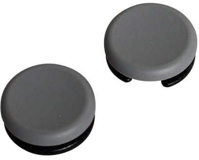 Timorn Analog Stick Cap Circle Pad Replacement 3D Joystick Cover for New 3DS / 3DS / 3DSLL / 3DSXL / 2DS Controller (Dark Gray)