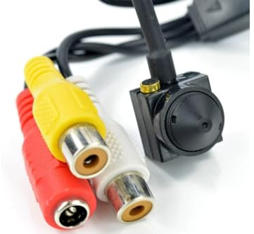 YASTA Mini Telecamera CCD HD Mini Camera Videosorveglianza Casa Ufficio Negozio Con Microfono 202E