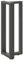 vidaXL Konsolentischbeine T-Form 2 Stk. Anthrazit 25x28x(72-73) cm, Tischbein, Tischbein Metall, Esstischbein, Möbelbein, Schreibtischbein