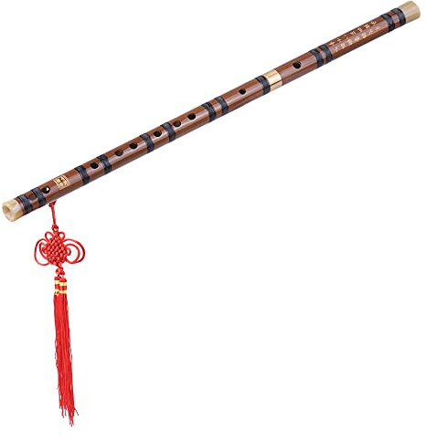 Professionell G Key Bitter Bamboo Flute Dizi Handgjorda Träblåsinstrument Prestandanivåstudie för Nybörjare och Proffs (2)