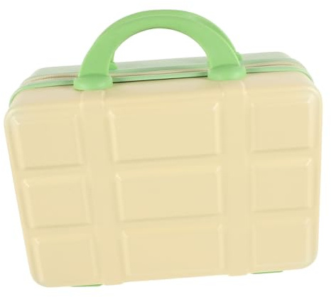 BESPORTBLE Mini-Koffer Für Make-up Tragbarer Reise-Kosmetikkoffer Make-up-Organizer Mit Geräumigem Innenraum Stabilem Griff Und Feiner Verarbeitung Aus Robustem Material Gefertigt Für