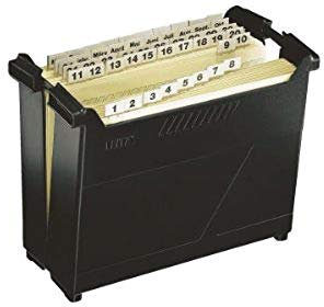 Leitz 19070095 Hängebox Alpha, leer, Polystyrol, schwarz