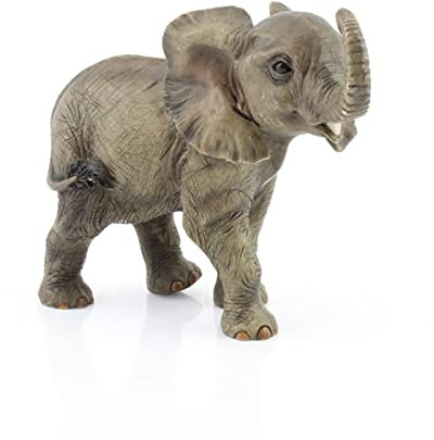 Leonardo Figura de colección, diseño de Elefante Africano Regalo Caja