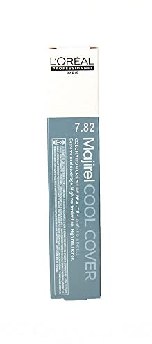 Coloración Permanente L'Oreal Professionnel Paris Majirel Cool Cover #7.82 Rubio