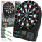 COIL Dartscheibe Elektronische Dartscheibe Dartboard mit 3 Darts, Automatic Scoring