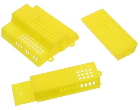 VANZACK Bienenkönigin Zuchtkäfige Aus Transportkäfig Für Imkerbedarf Rearing Cup Kit Insektenbox Für Bienenpflege