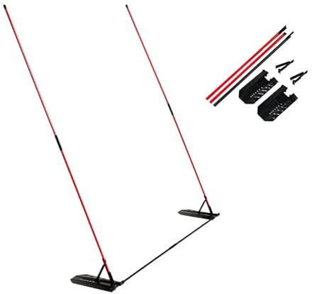 Canne da Golf da Allenamento, per esercitarsi sul Golf, bastoni di allineamento, correttore per Aerei oscillanti, per Uomini, Donne, Principianti, papà, Mamma, Fidanzato, con Attrezzatura di