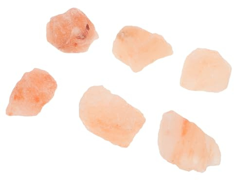 YUYUETIME Bloque De Sal De Piedra Relleno De Aromaterapia Sal Rosa del Trozos De Cristal